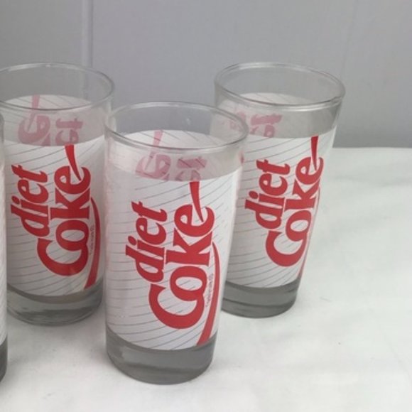 Coca Cola Other - Lot of 3 Vintage Diet Coke Glasses